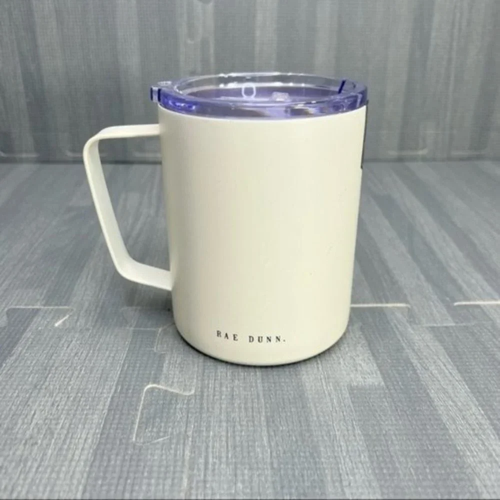 Rae Dunn Pumpkin Spice Tumbler Mug 12 oz Halloween Coffee Cup